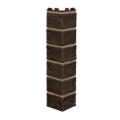 Угол Наружный Vilo Brick DARK BROWN (Кирпич коричневый с швом)